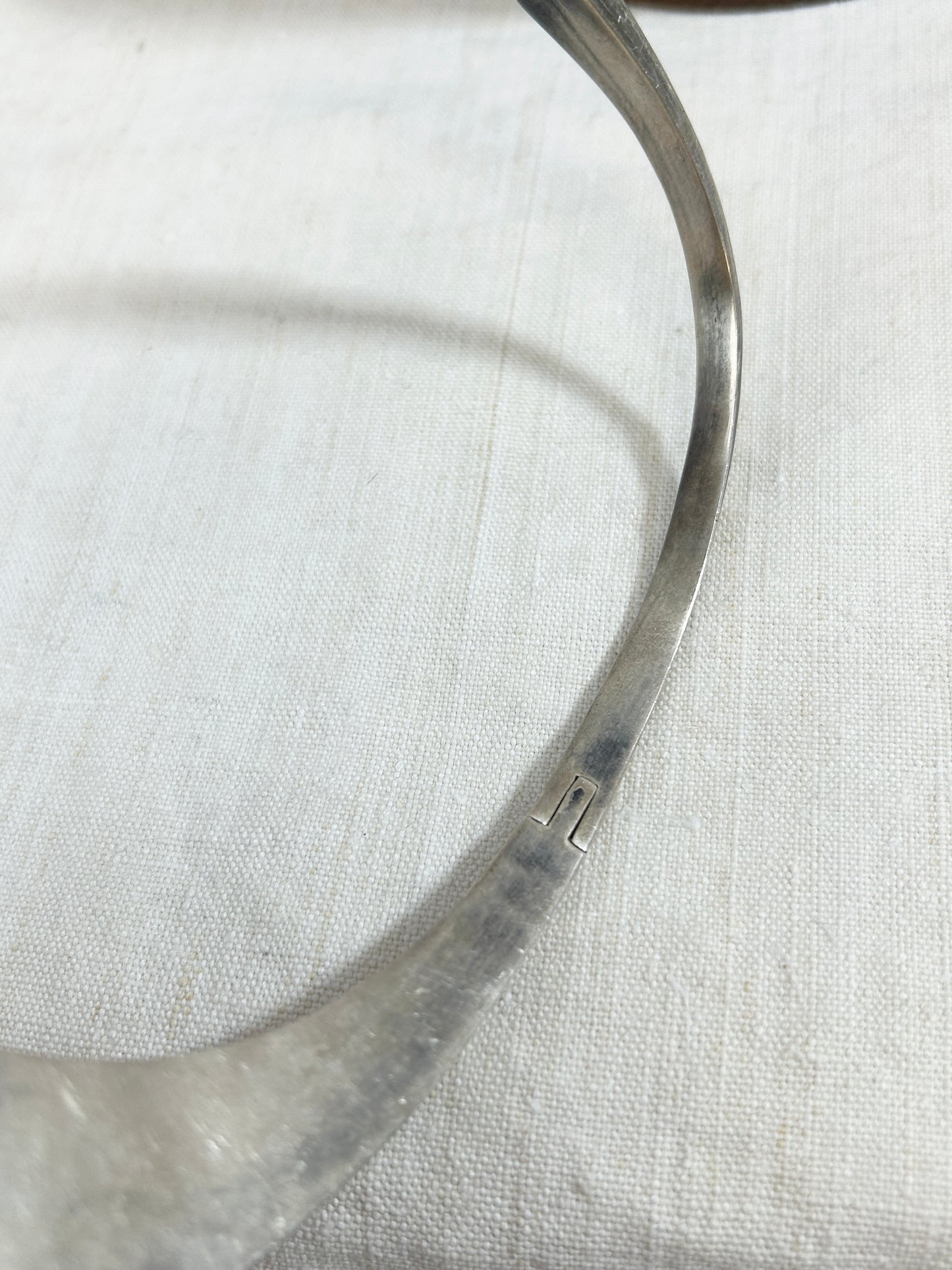 Vintage 925Silver Choker MADE IN MEXICO [I30215]