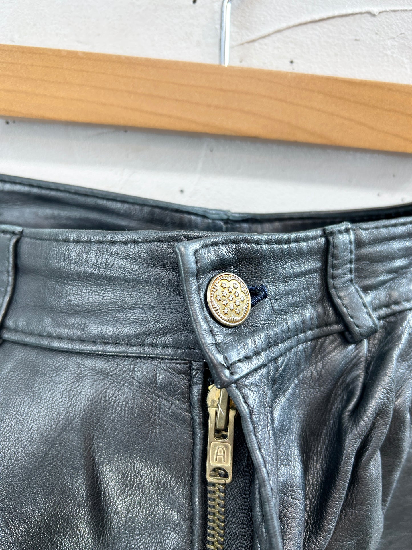 Vintage Leather Pants [L31103]