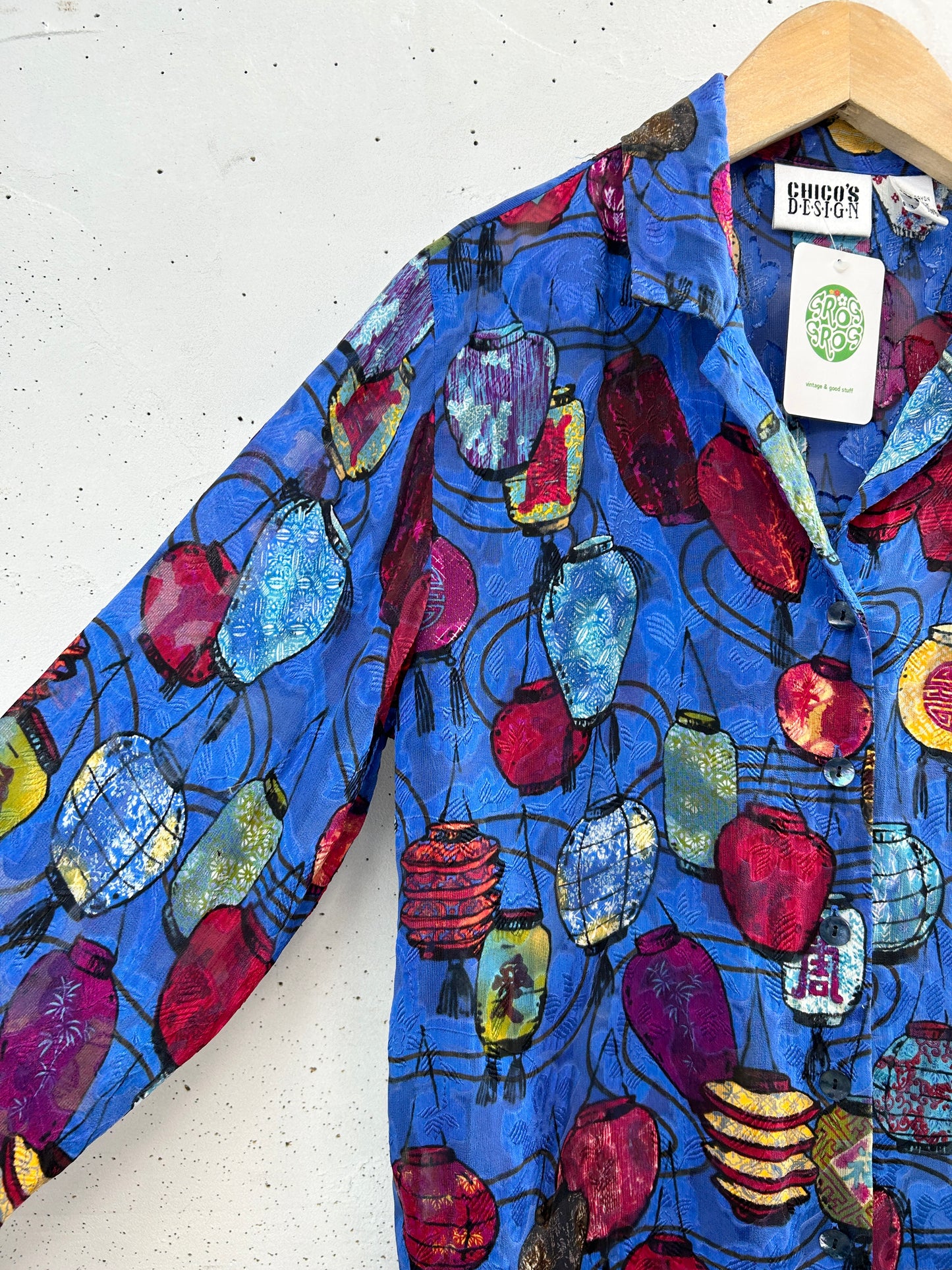 Vintage Shirt 〜Chico's〜 [E32478]