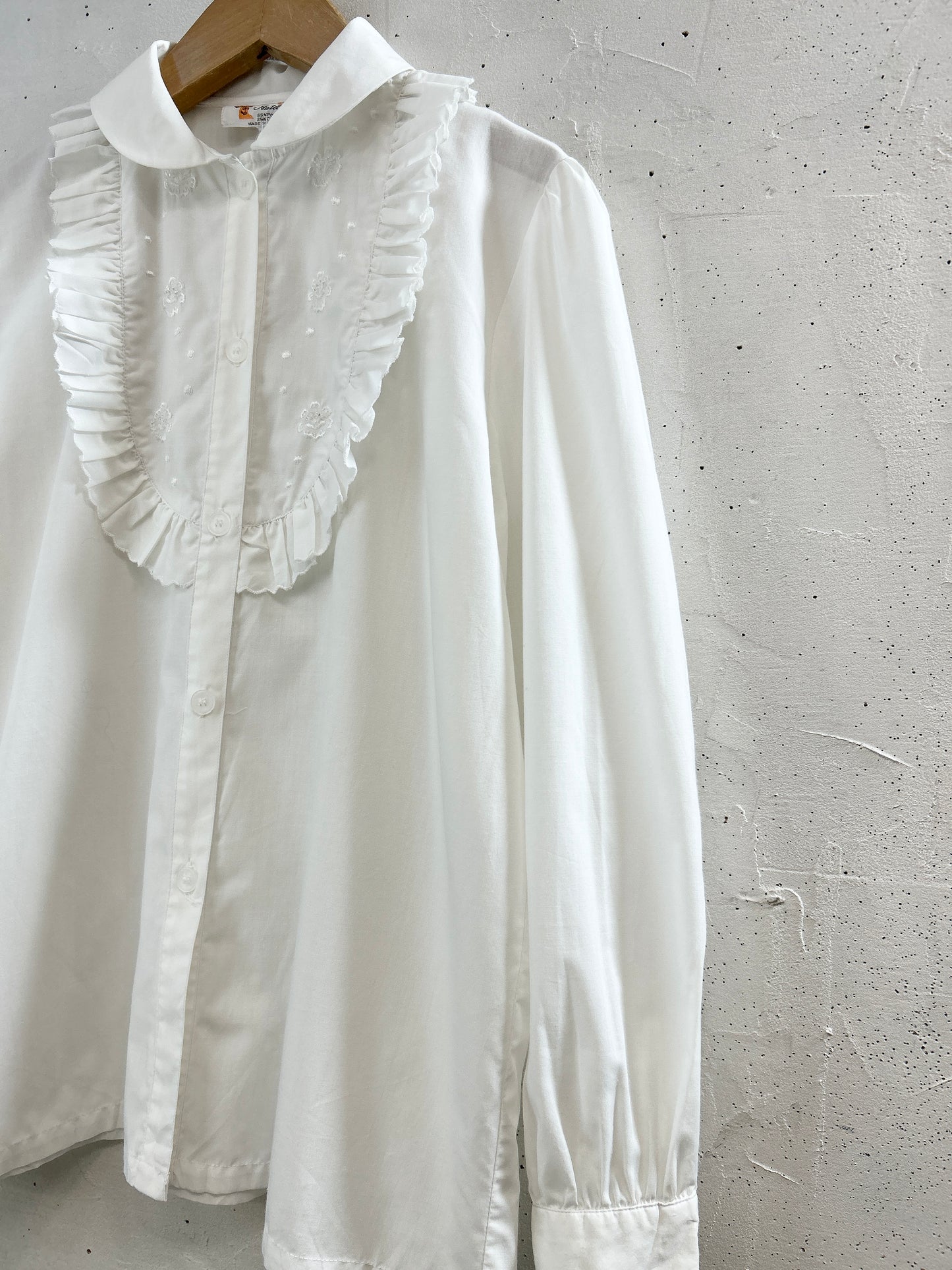 Vintage White Blouse [F32612]