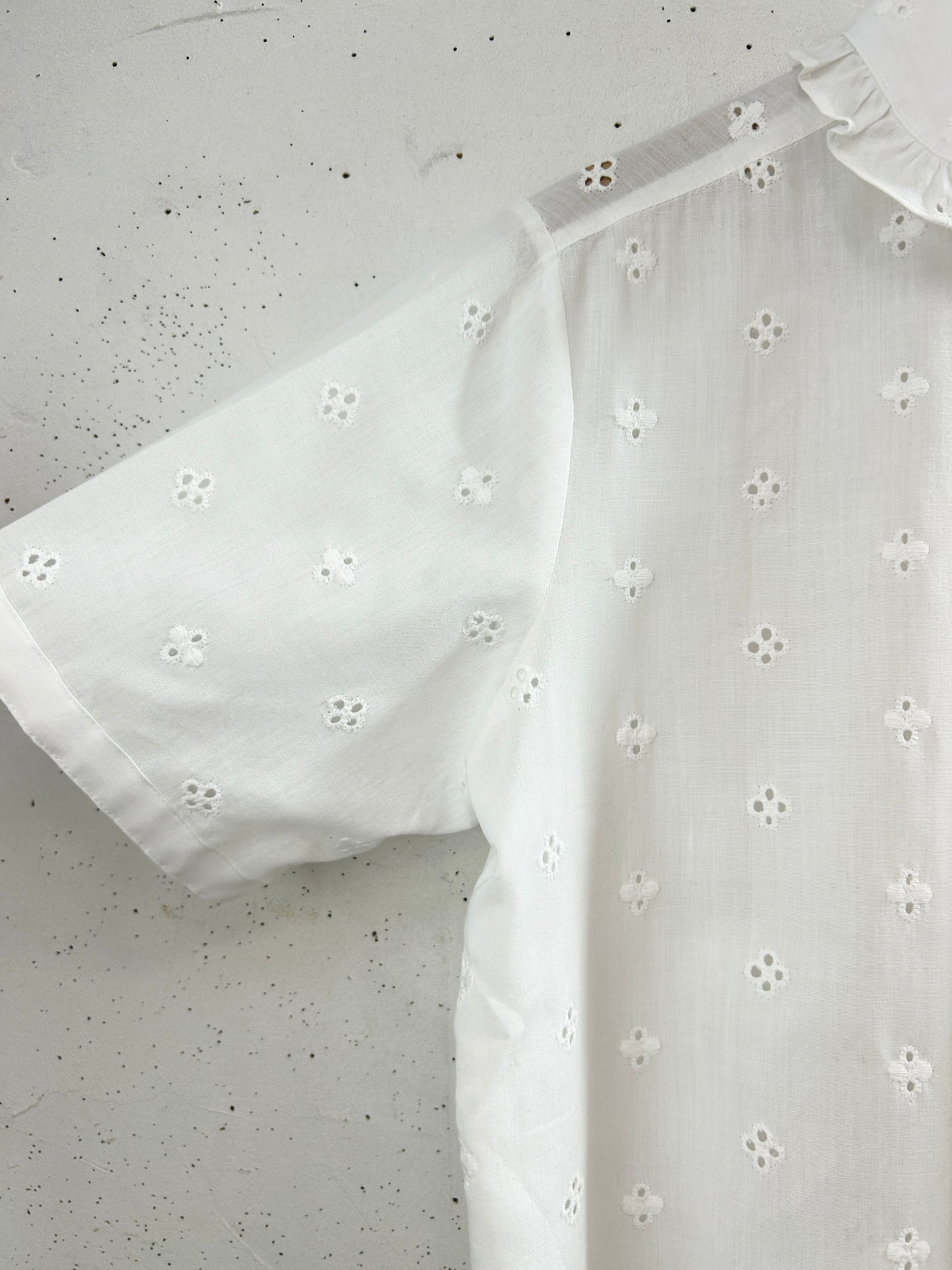 Vintage White Blouse [H33319]