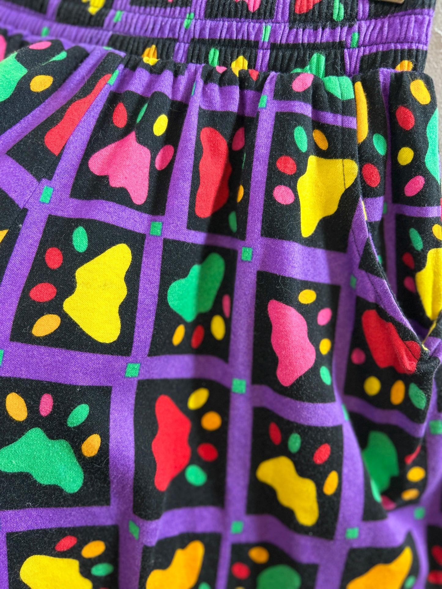 Vintage Short Pants MADE IN USA [I30998]
