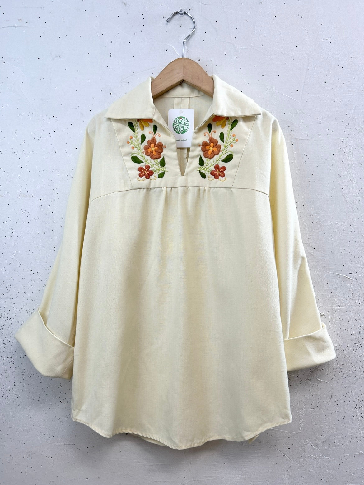 Vintage Embroidery Tunic [D32118]