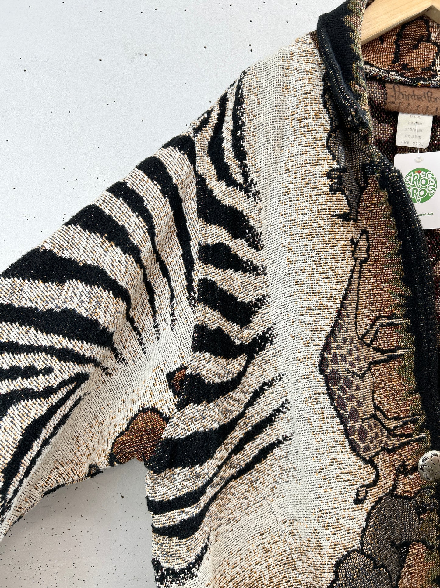 Vintage Rug Jacket 〜Painted Pony〜 [B31486]