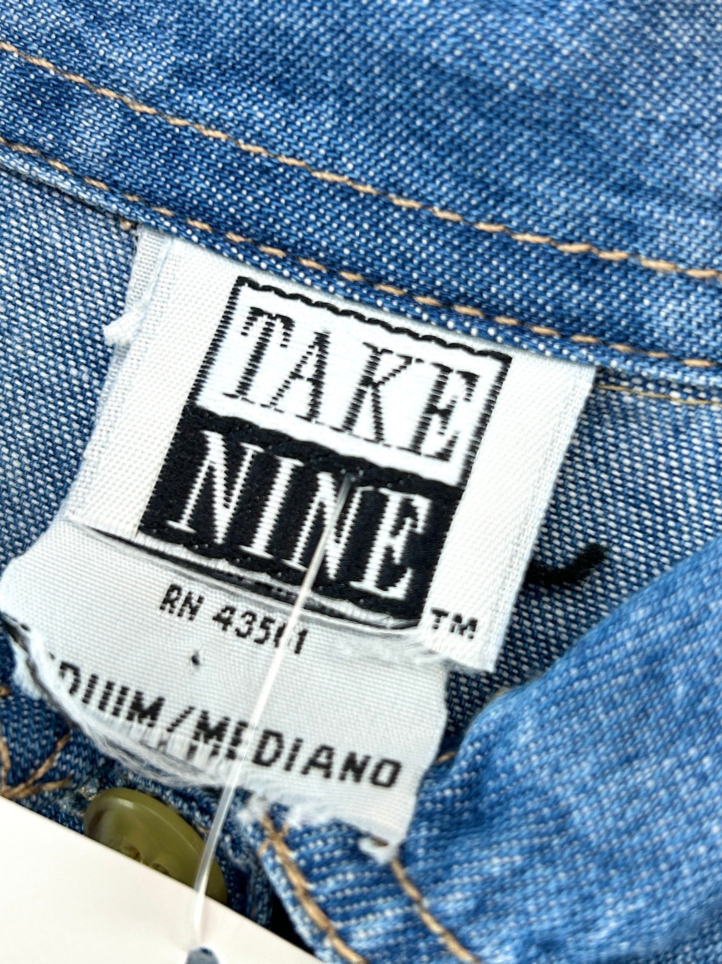 Vintage Denim Dress [D32161]