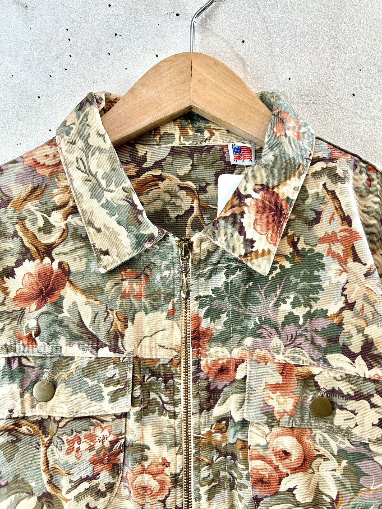 Vintage Cotton Jacket MADE IN USA [H30923]