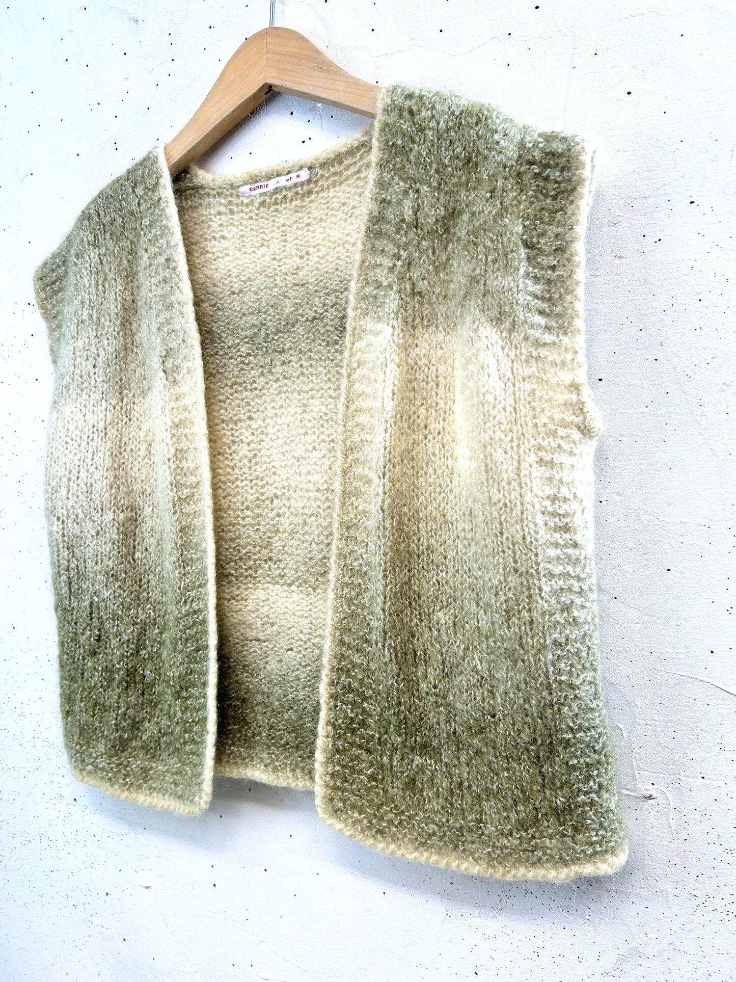Vintage Knit Vest [A31421]