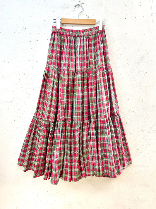 Vintage Tiered Skirt  [I30339]