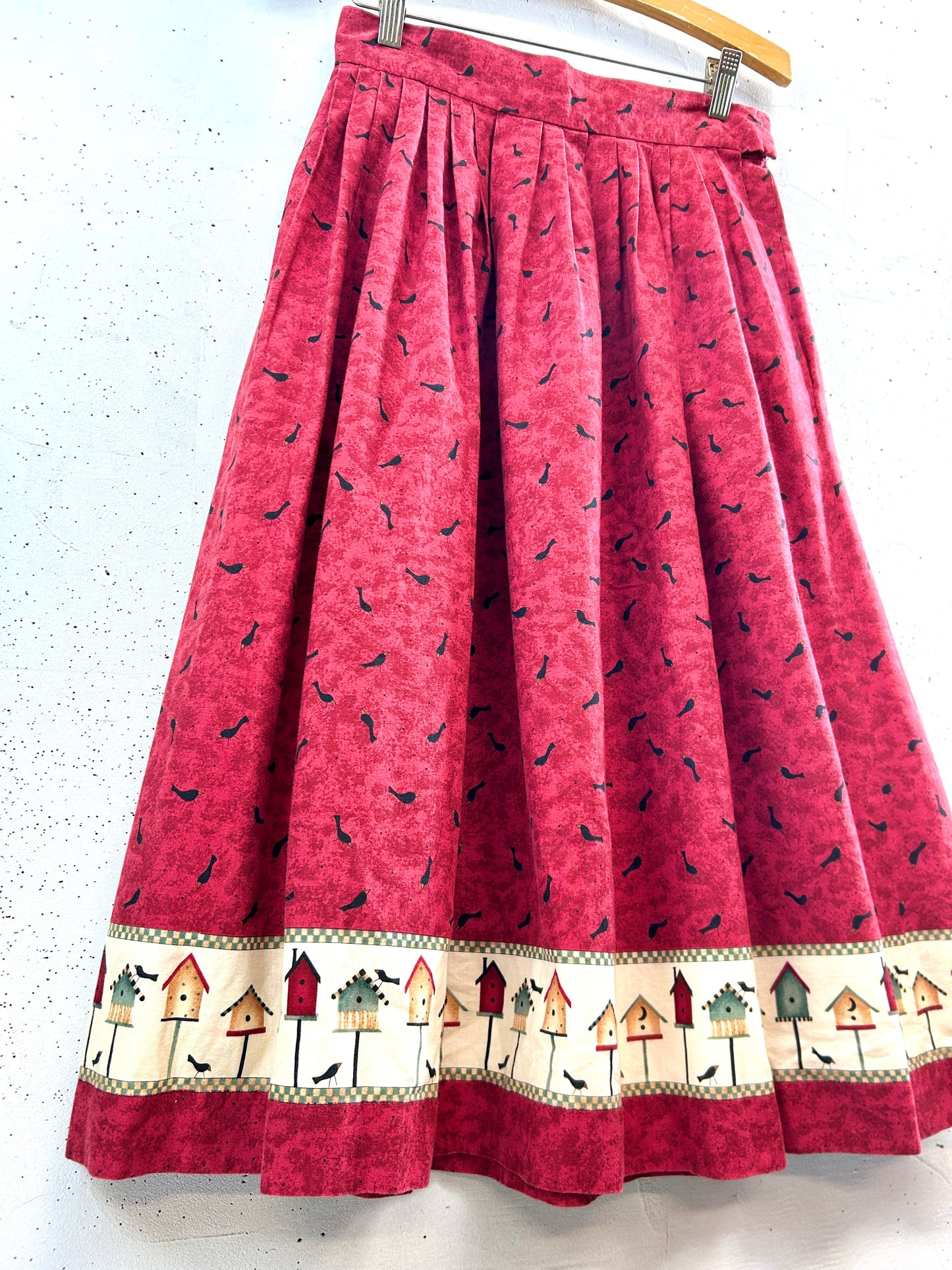 Vintage Bird Skirt [C31971]