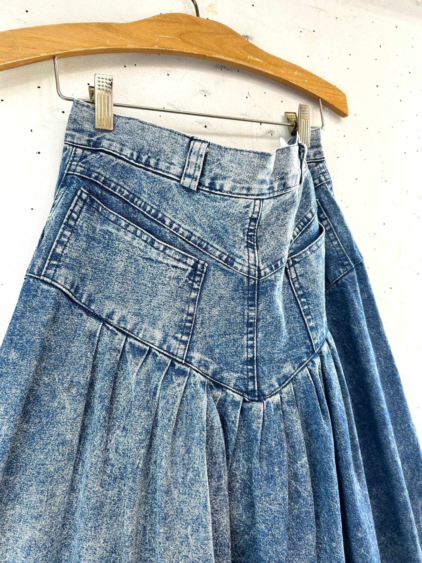 Vintage Denim Skirt  [E32433]