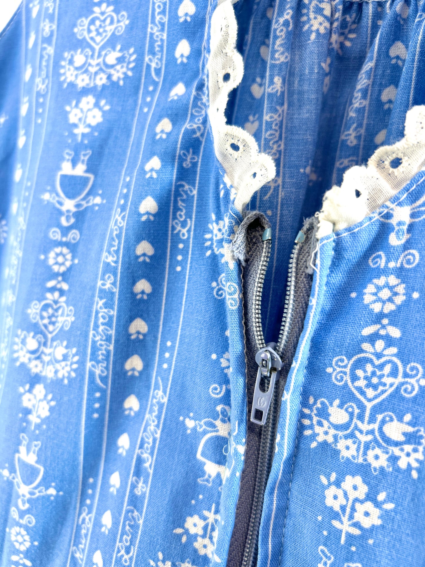 ’70s Vintage Dress MADE IN USA [C31808]