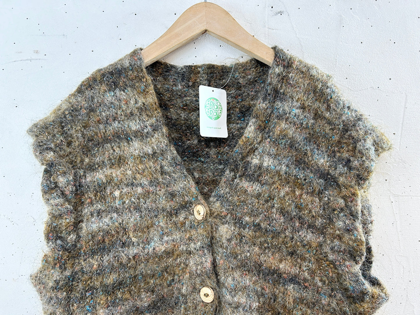 Vintage Knit Vest [J30549]
