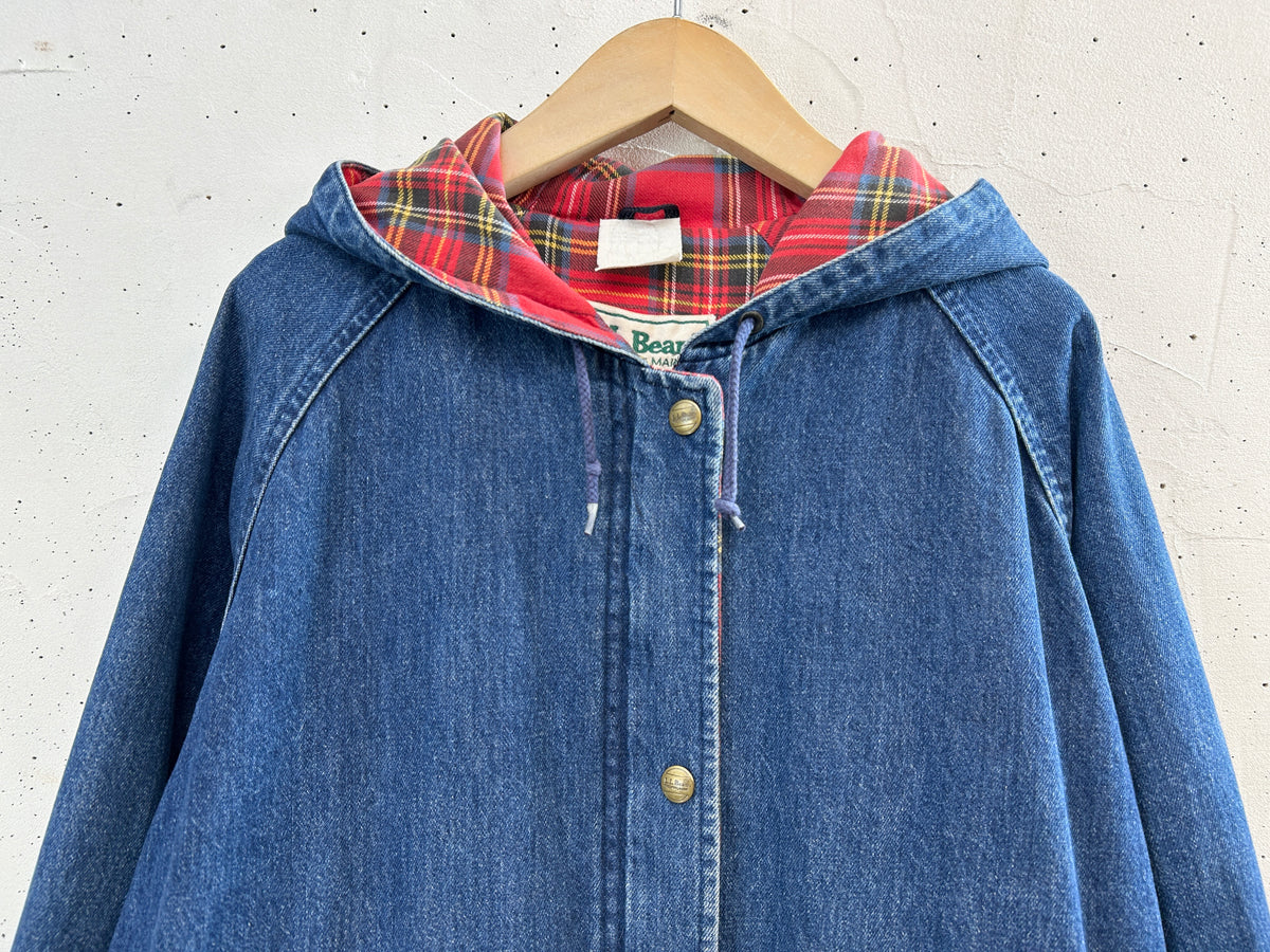 Vintage Denim Jacket 〜L.L.BEAN〜 [J34239]
