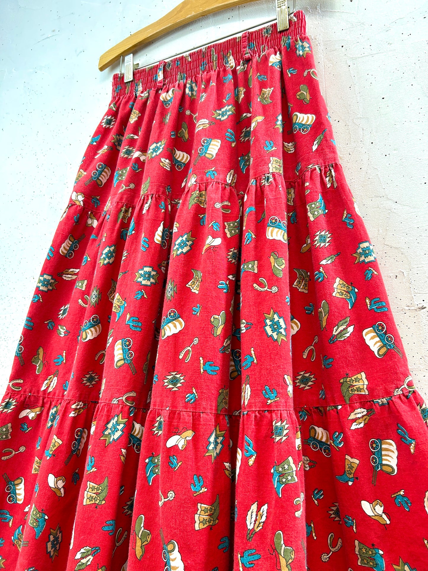Vintage Tired Skirt [D32152]