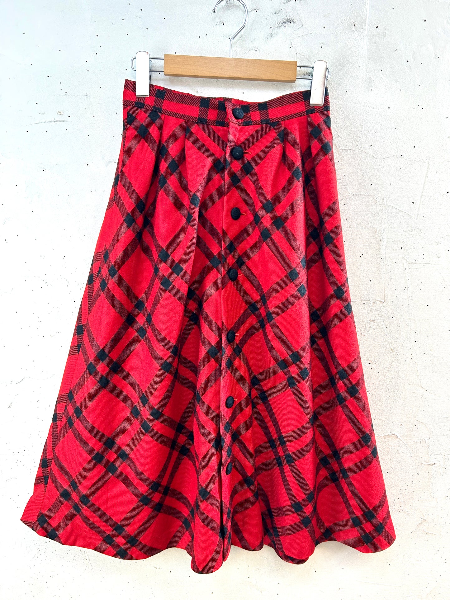Vintage wool Skirt [J30514]
