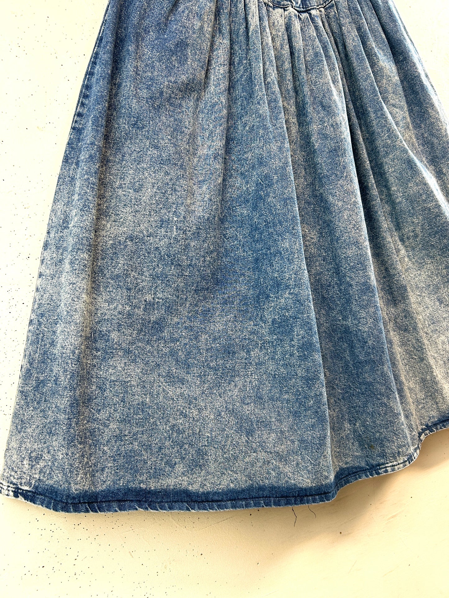 Vintage Denim Skirt  [E32433]