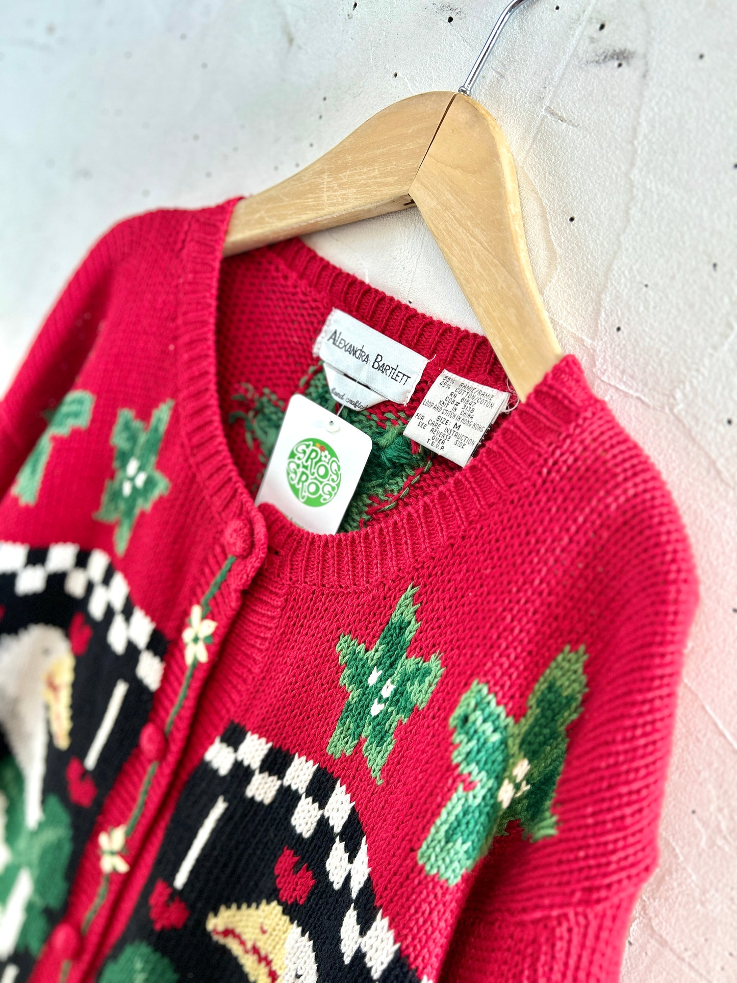 Vintage Hand Knit Cardigan [K30906]
