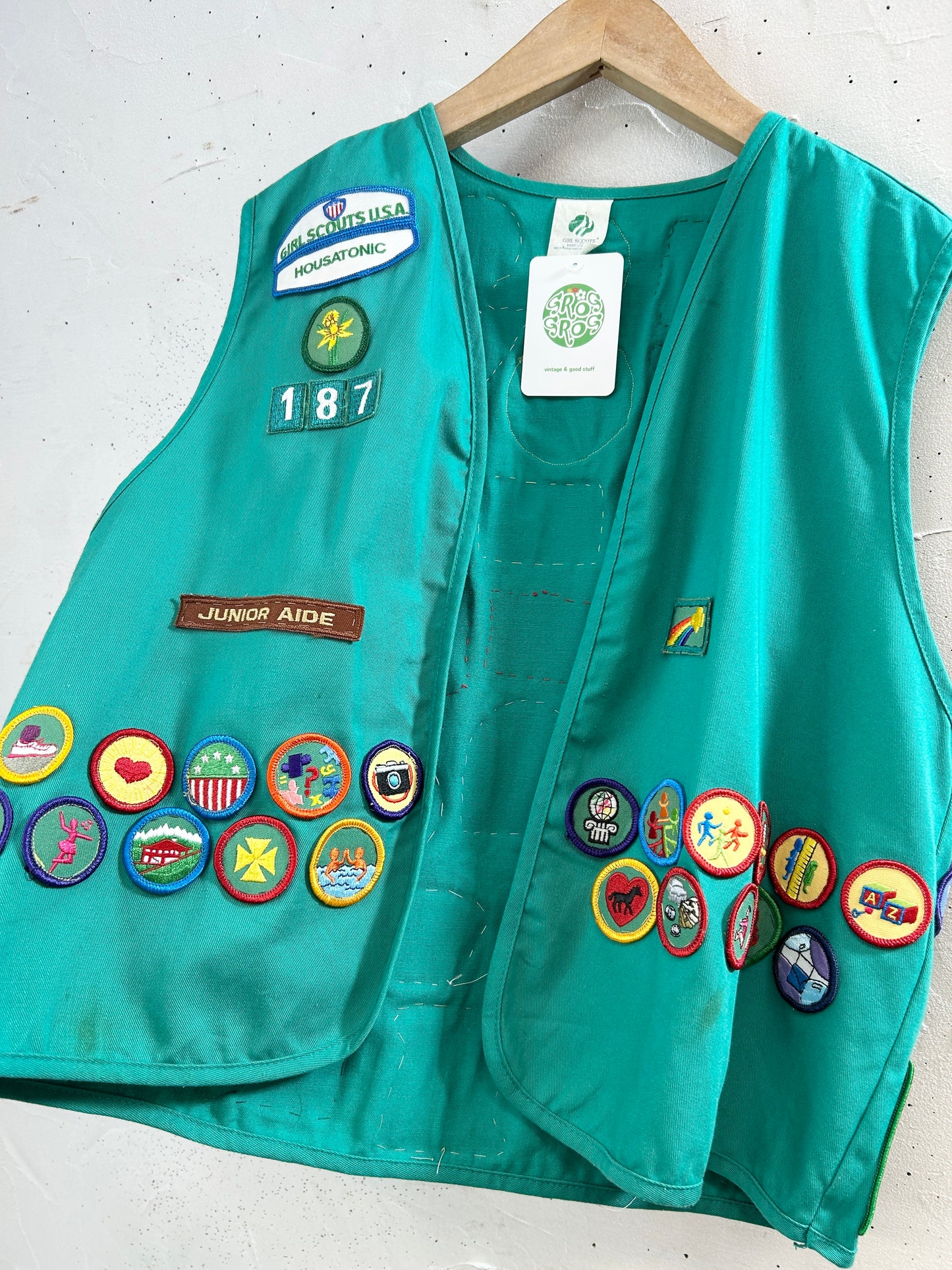 Vintage Vest Girl Scouts [G33160]
