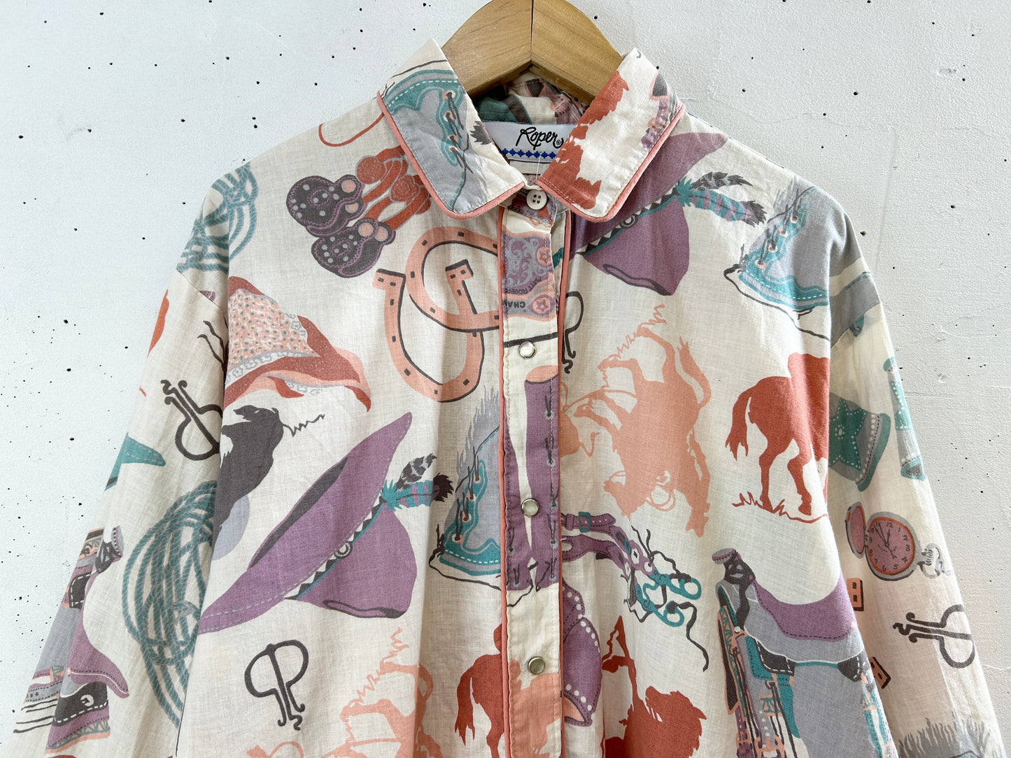 Vintage Western Shirt [I30122]