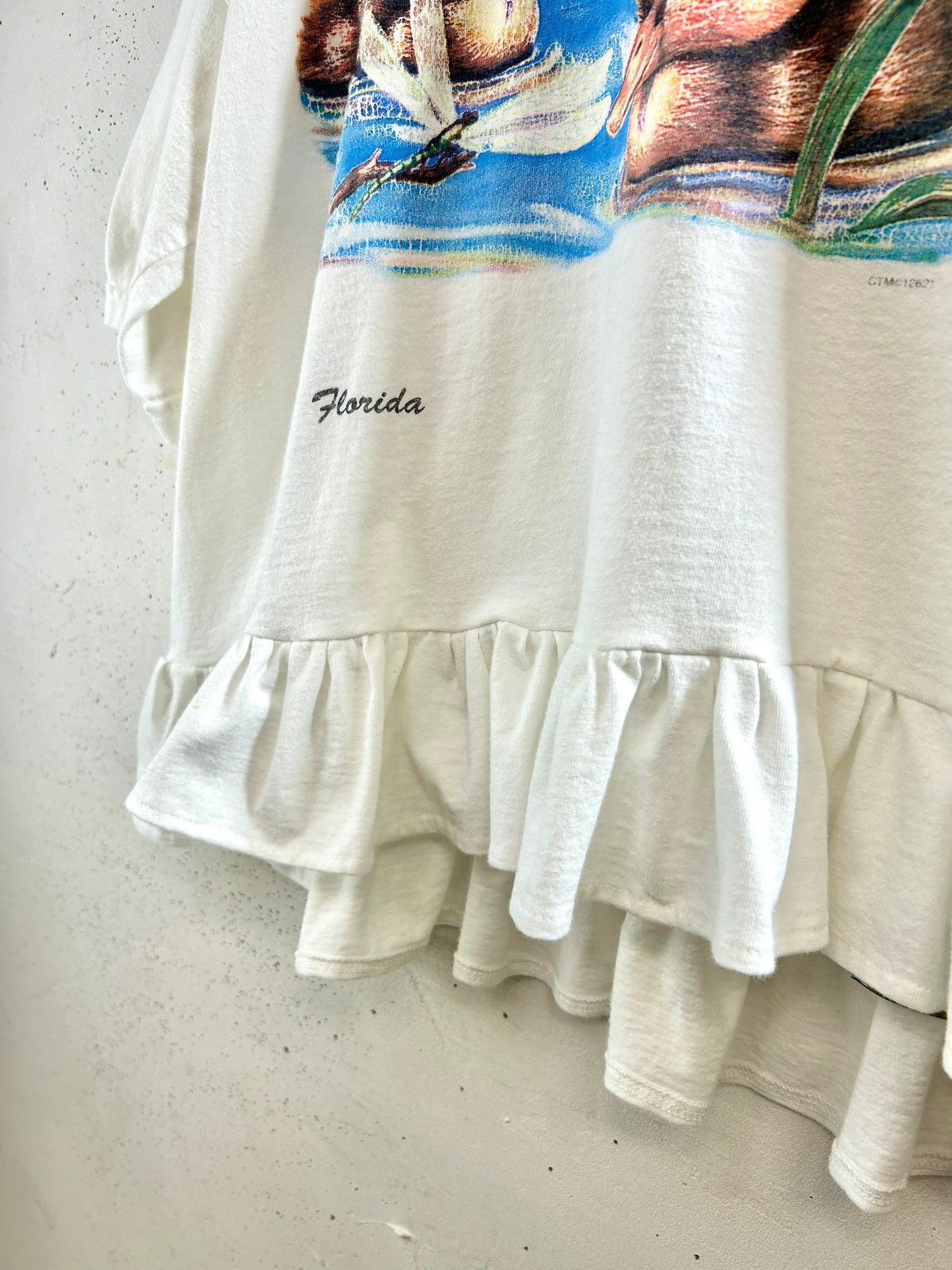 Vintage T Shirt 〜Funny dot CRAZY〜 [F32685]