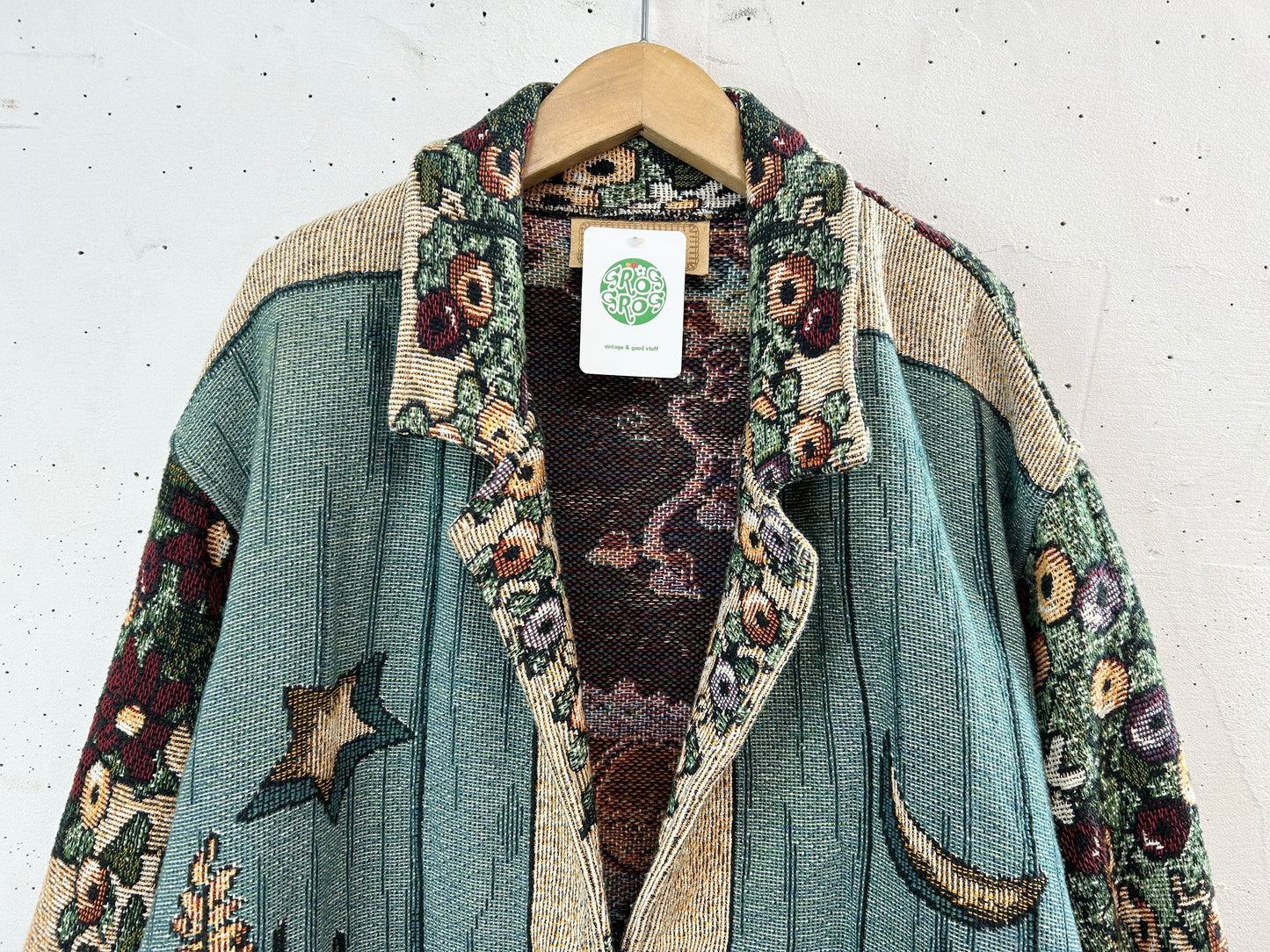 Vintage Rug Jacket 〜Painted Pony〜 [A31415]