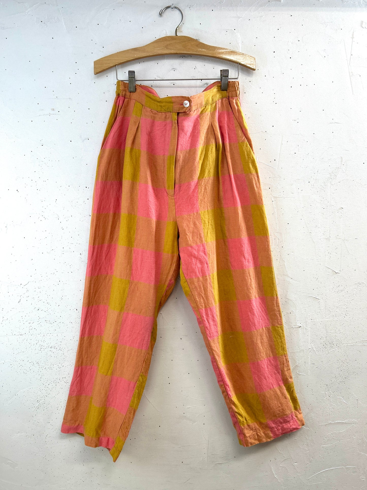 Vintage Linen  Pants [D32191]