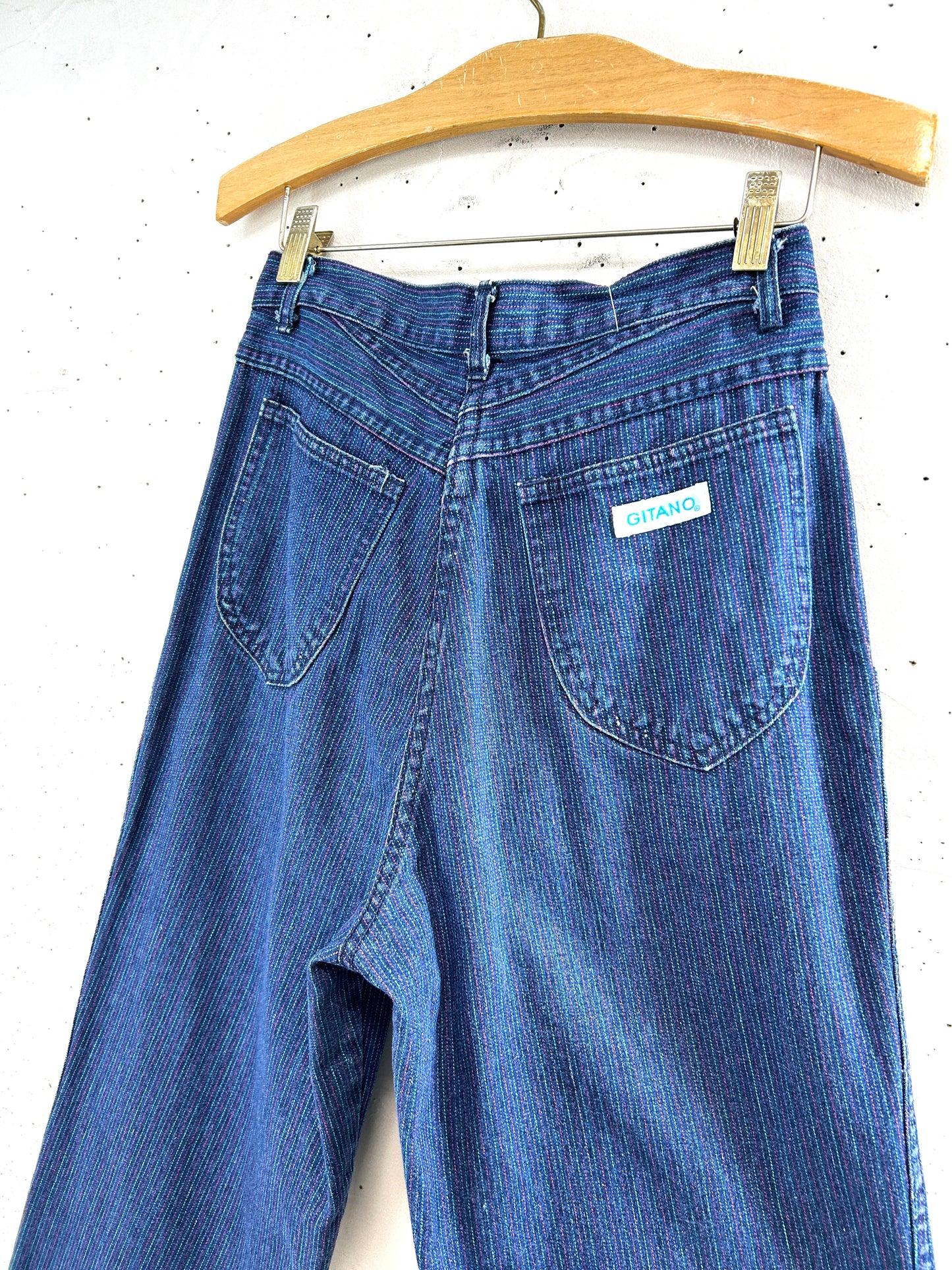 Vintage Denim Stripe Pants  [A31401]