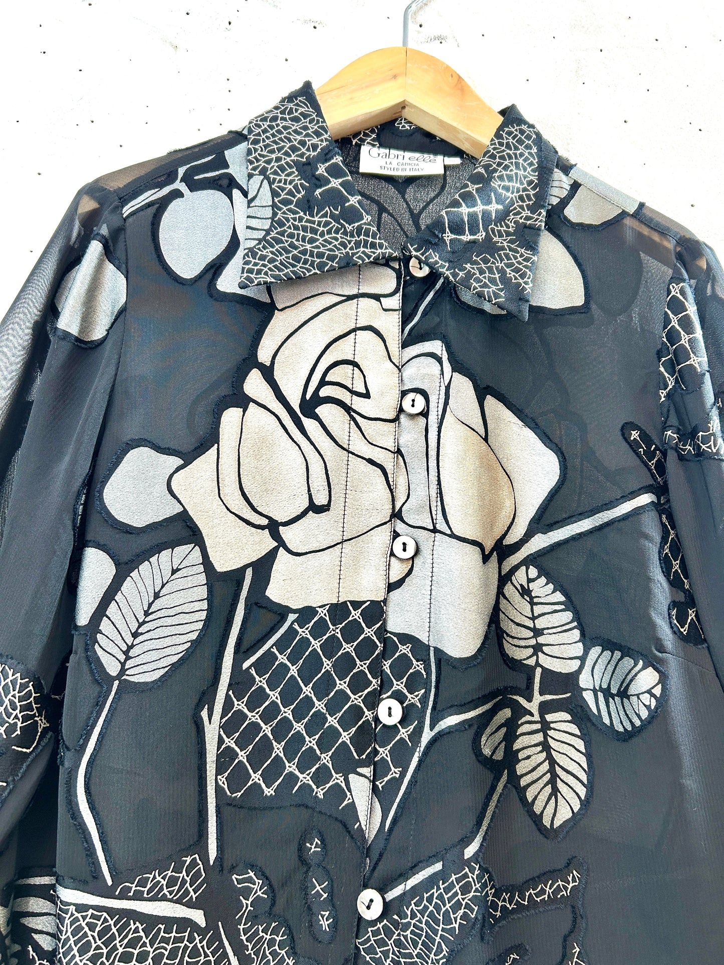 Vintage Sheer Blouse [I30369]