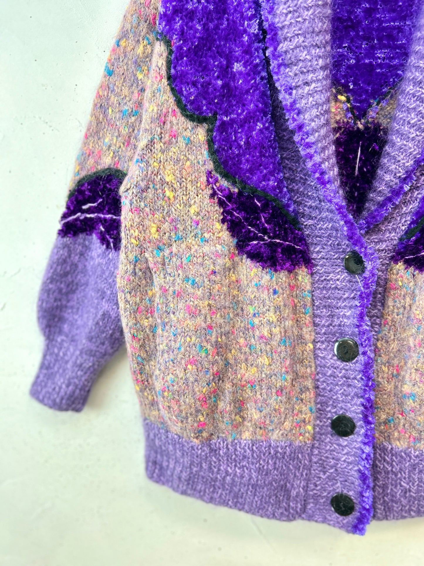 Vintage Mohair Knit Cardigan [L30971]