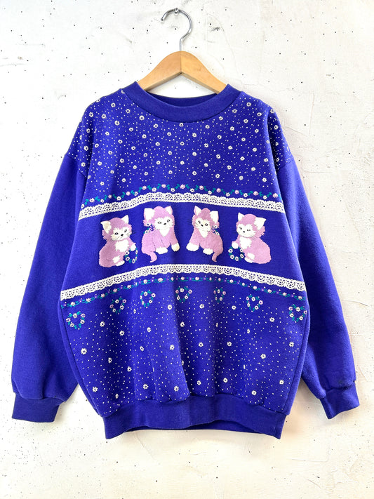 Vintage Fancy Sweat 〜NEWS BREAKERS〜 MADE IN AUSTRALIA [I30164]