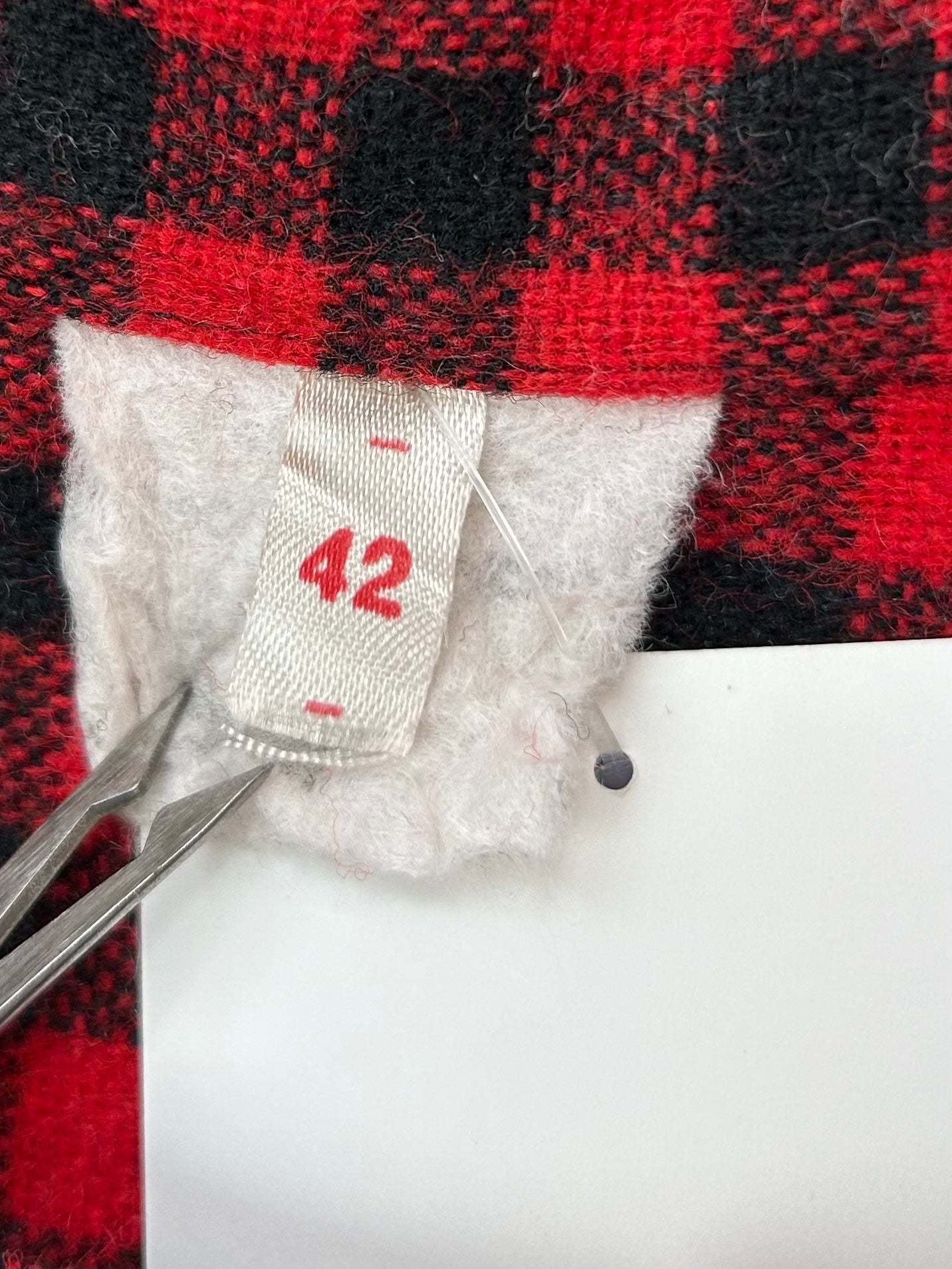 Vintage Plaid Dress [L29217]