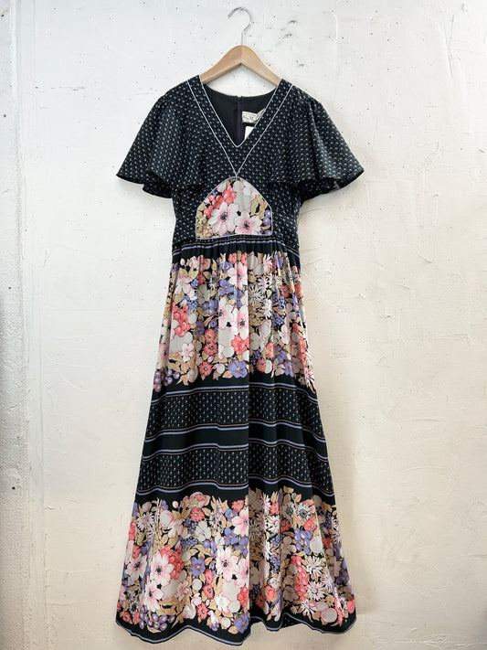 Vintage Flower Dress [H30910]