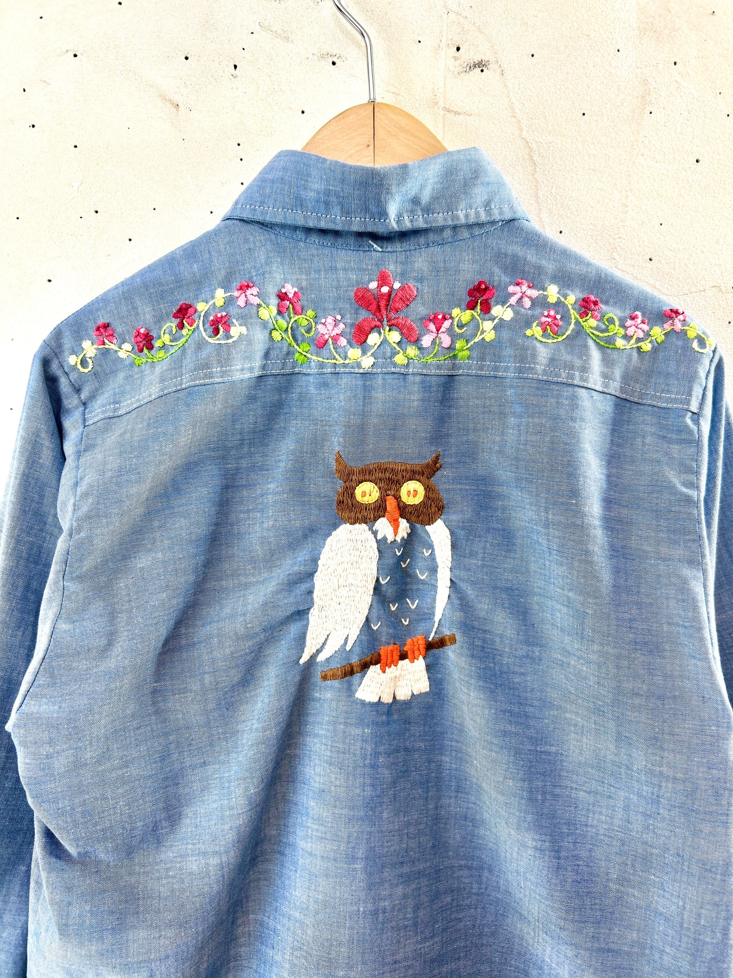 '70sVintage Chambray Shirt [H30980]