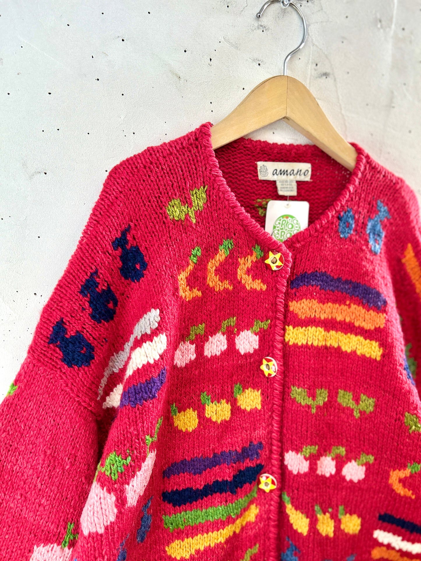 Vintage Knit Cardigan 〜amano〜 [K30910]