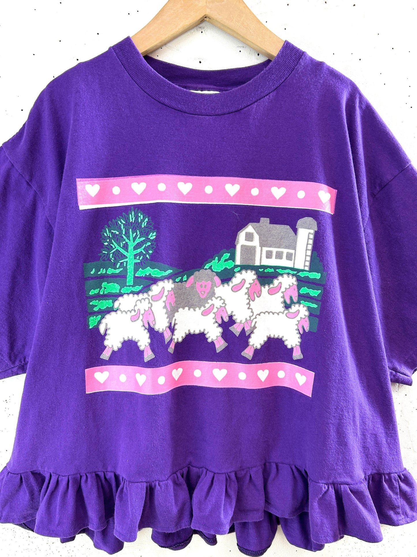Vintage T Shirt 〜Funny dot CRAZY〜 [F32748]