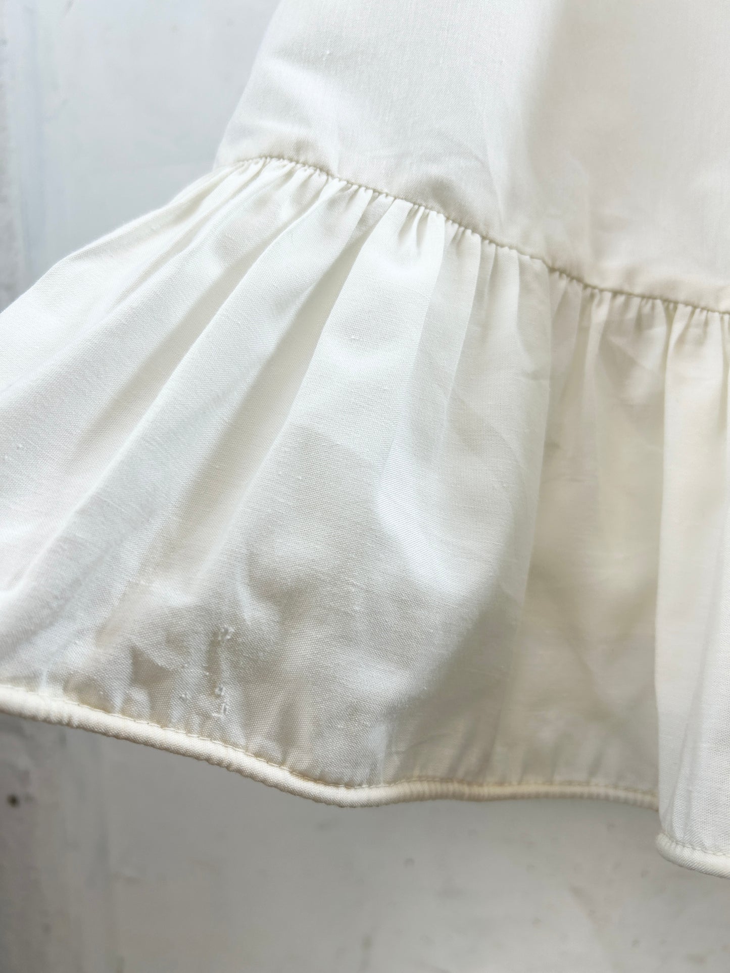 Vintage White Skirt [I30140]