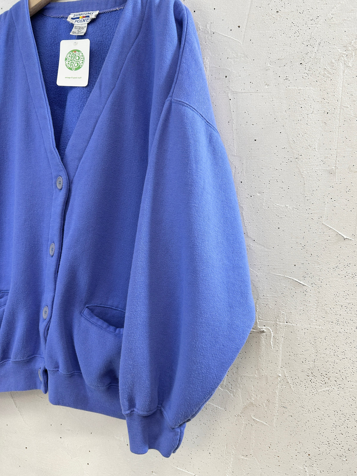 Vintage Sweat Cardigan [I33990]