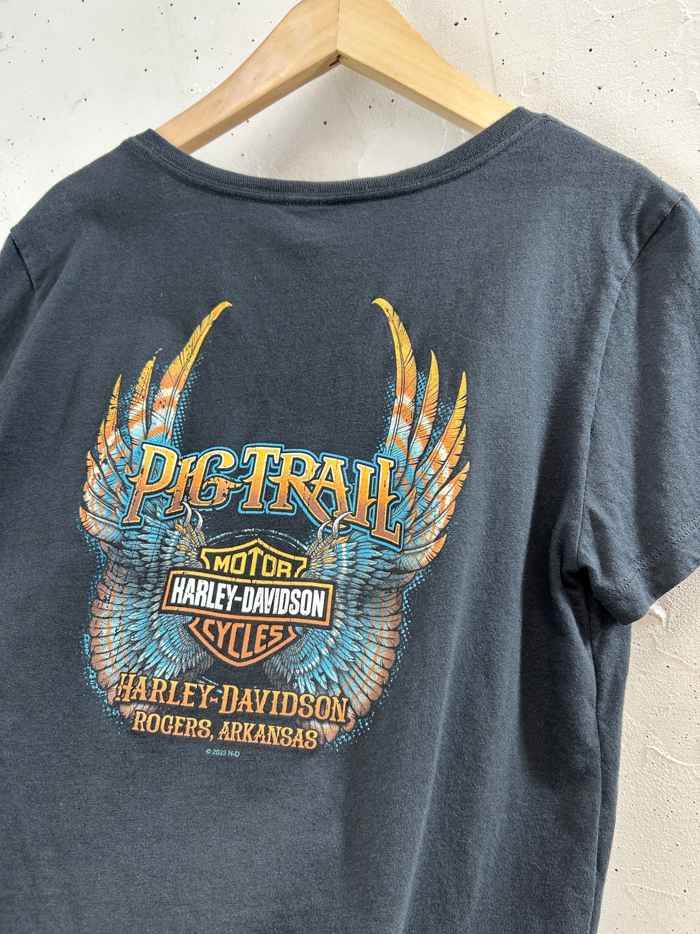Vintage T-Shirt 〜Harley Davidson〜 [G33027]