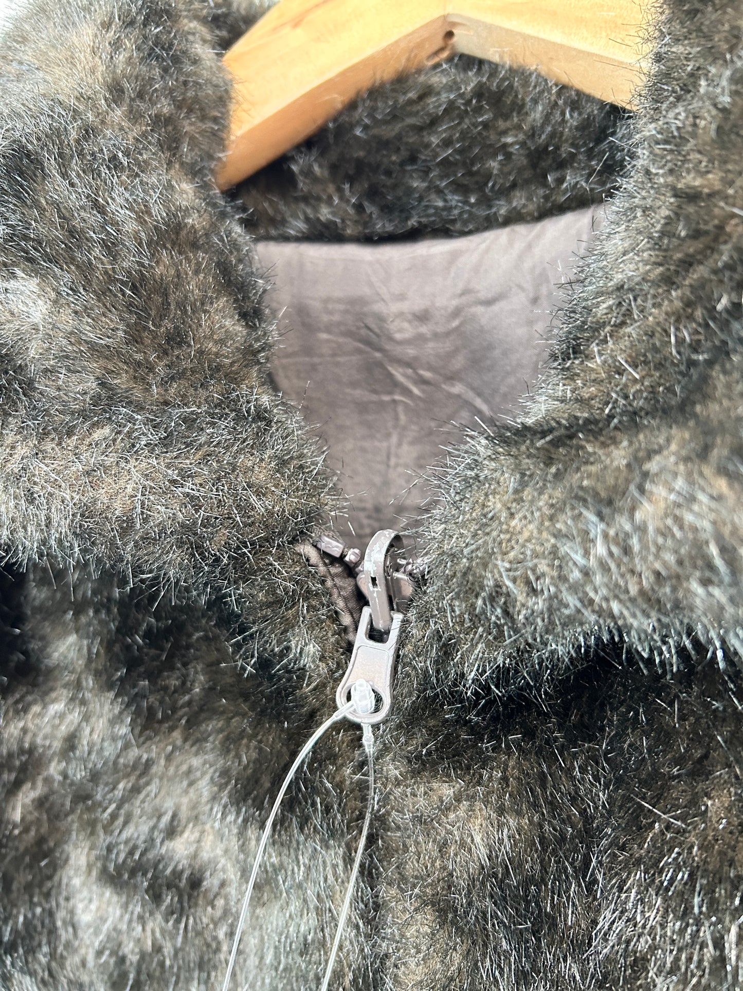 Vintage Eco Fur Vest [L31048]