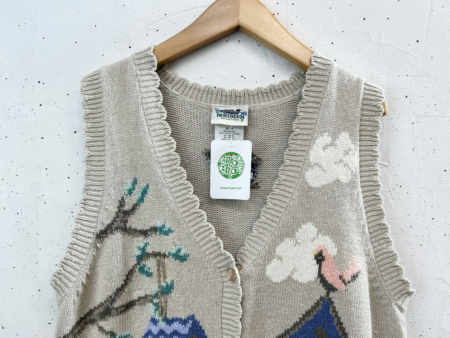 Vintage Knit Vest [A31390]