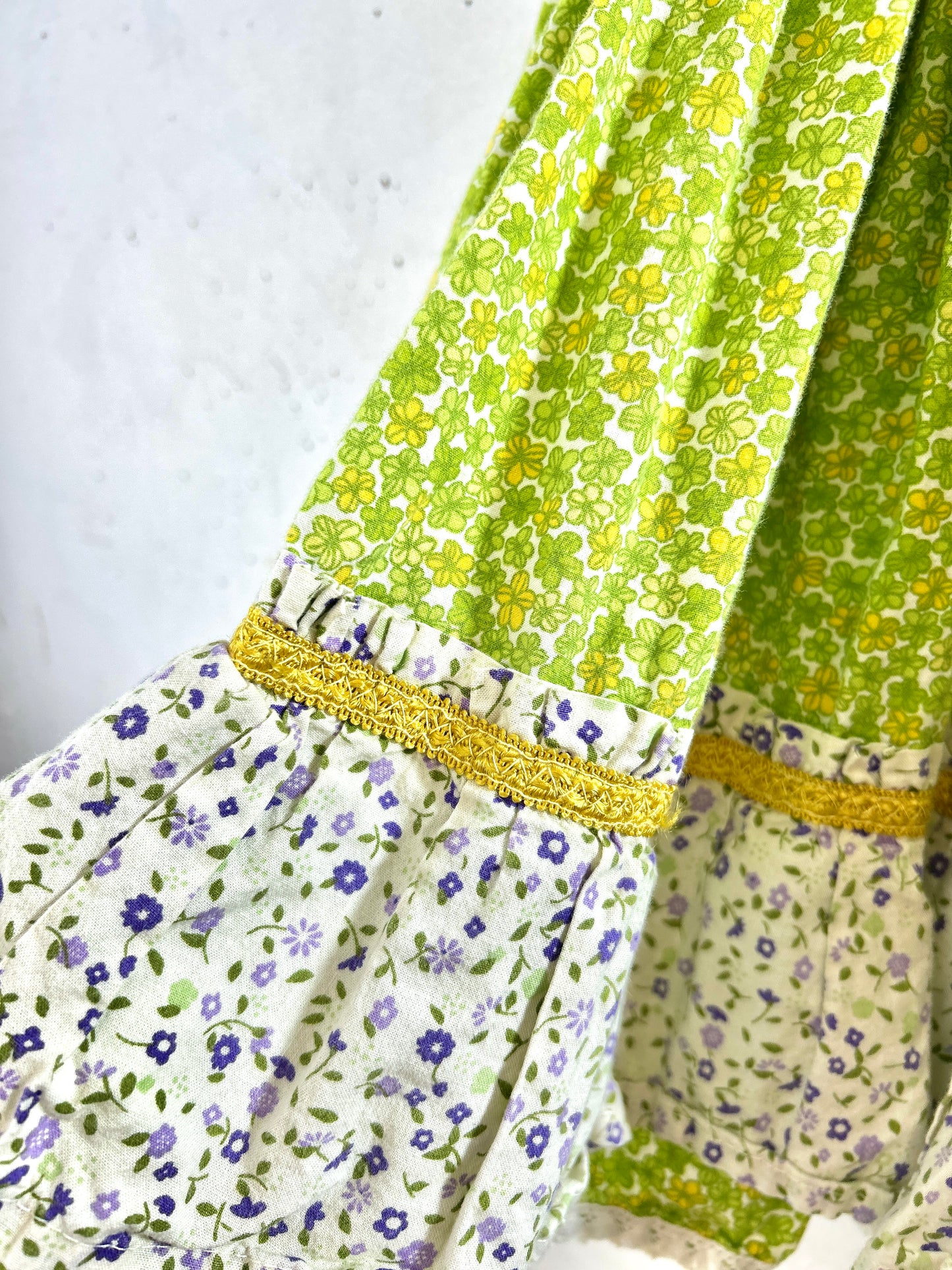 '70sVintage Tiered Skirt  [H30823]