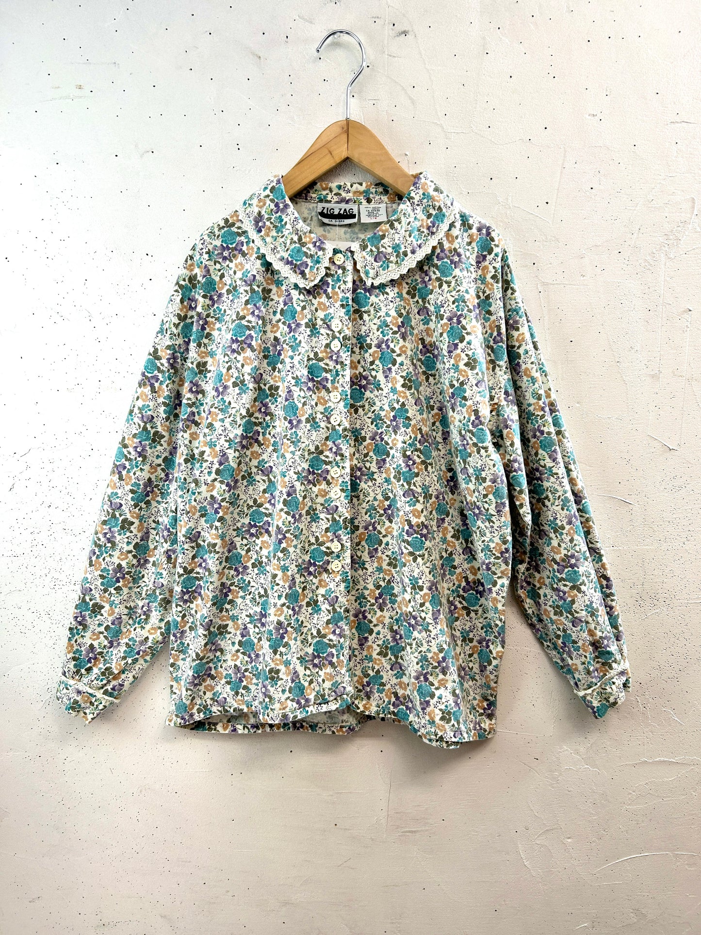 Vintage Flower Shirt  [D32207]
