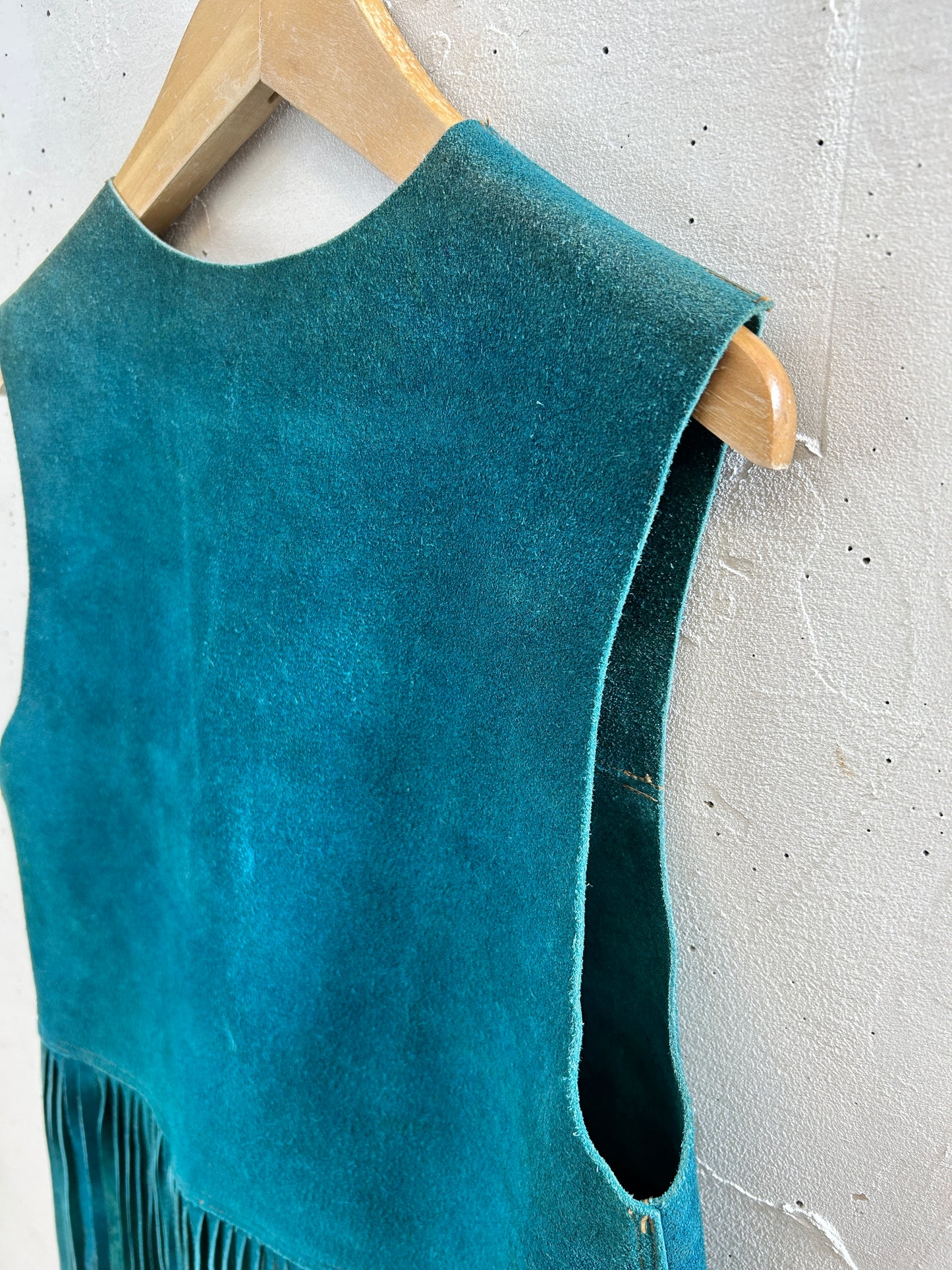 Vintage Leather Vest [H30920]