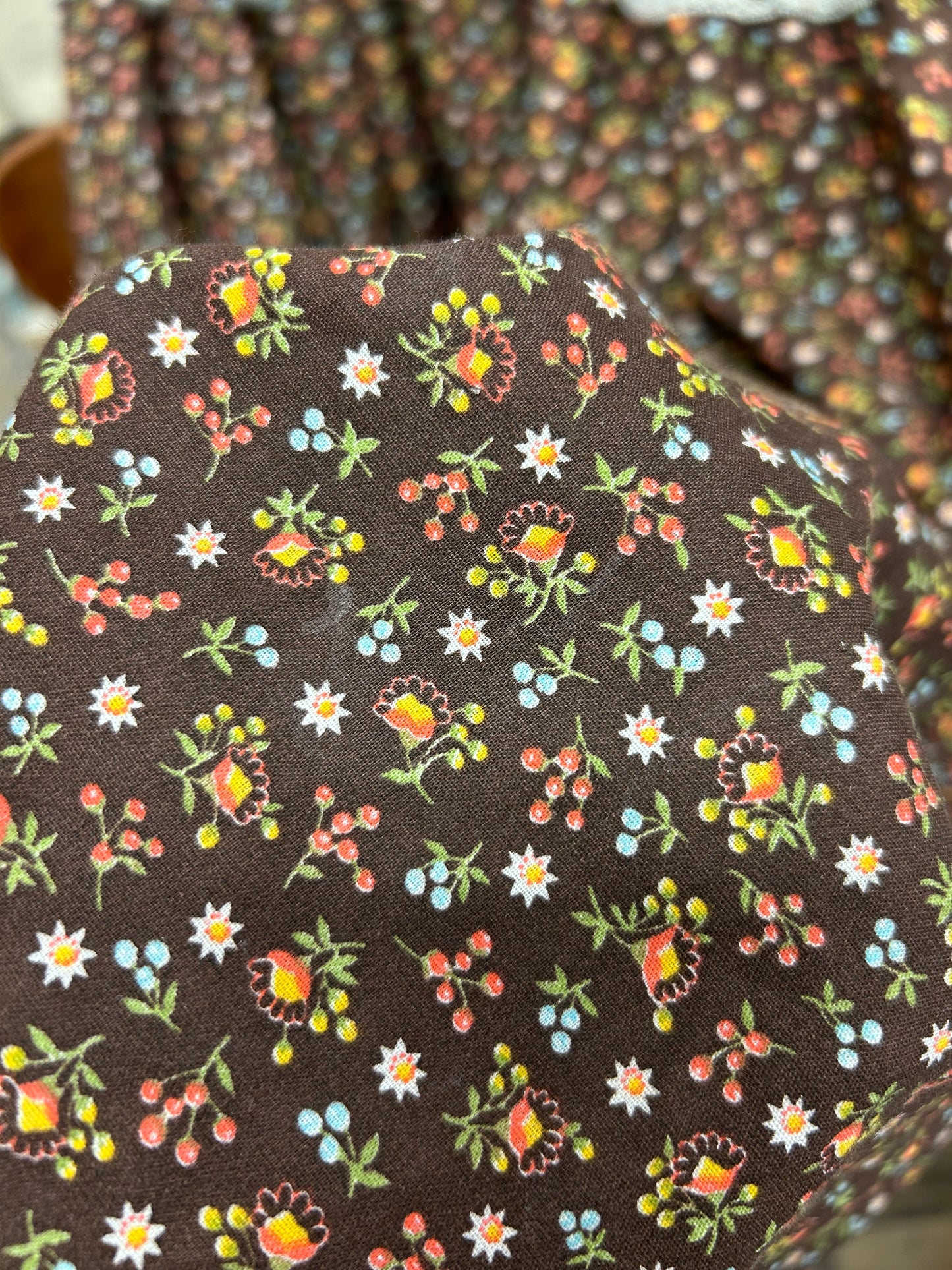 '70s Vintage Tiered Skirt [F30557]