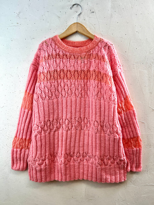 Vintage Knit Sweater [K30859]