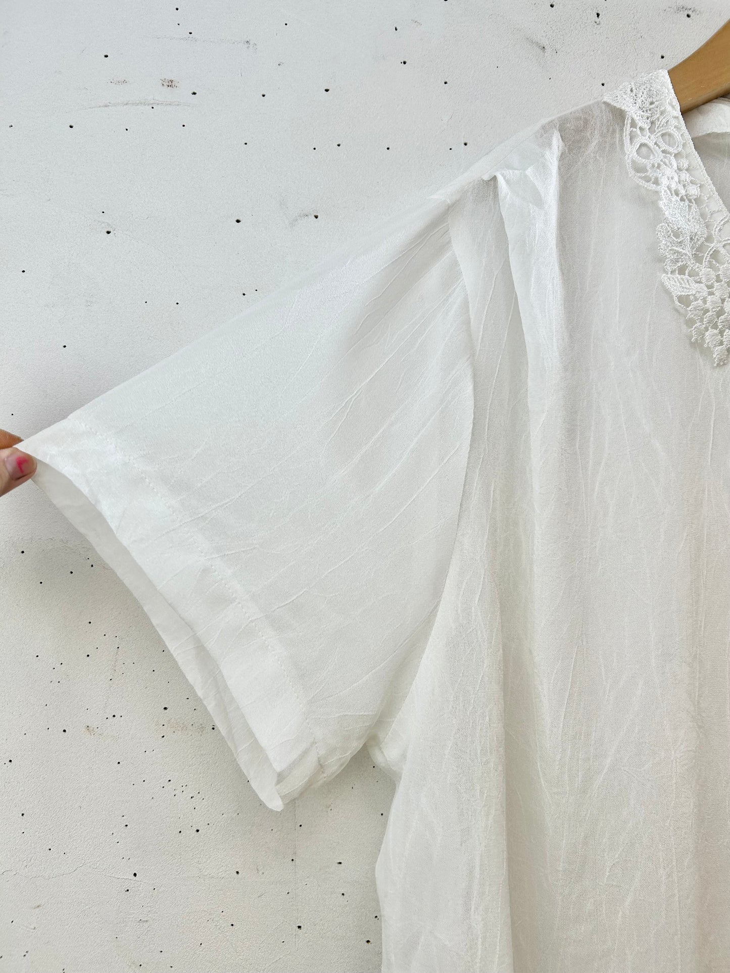 Vintage White Blouse [G30769]