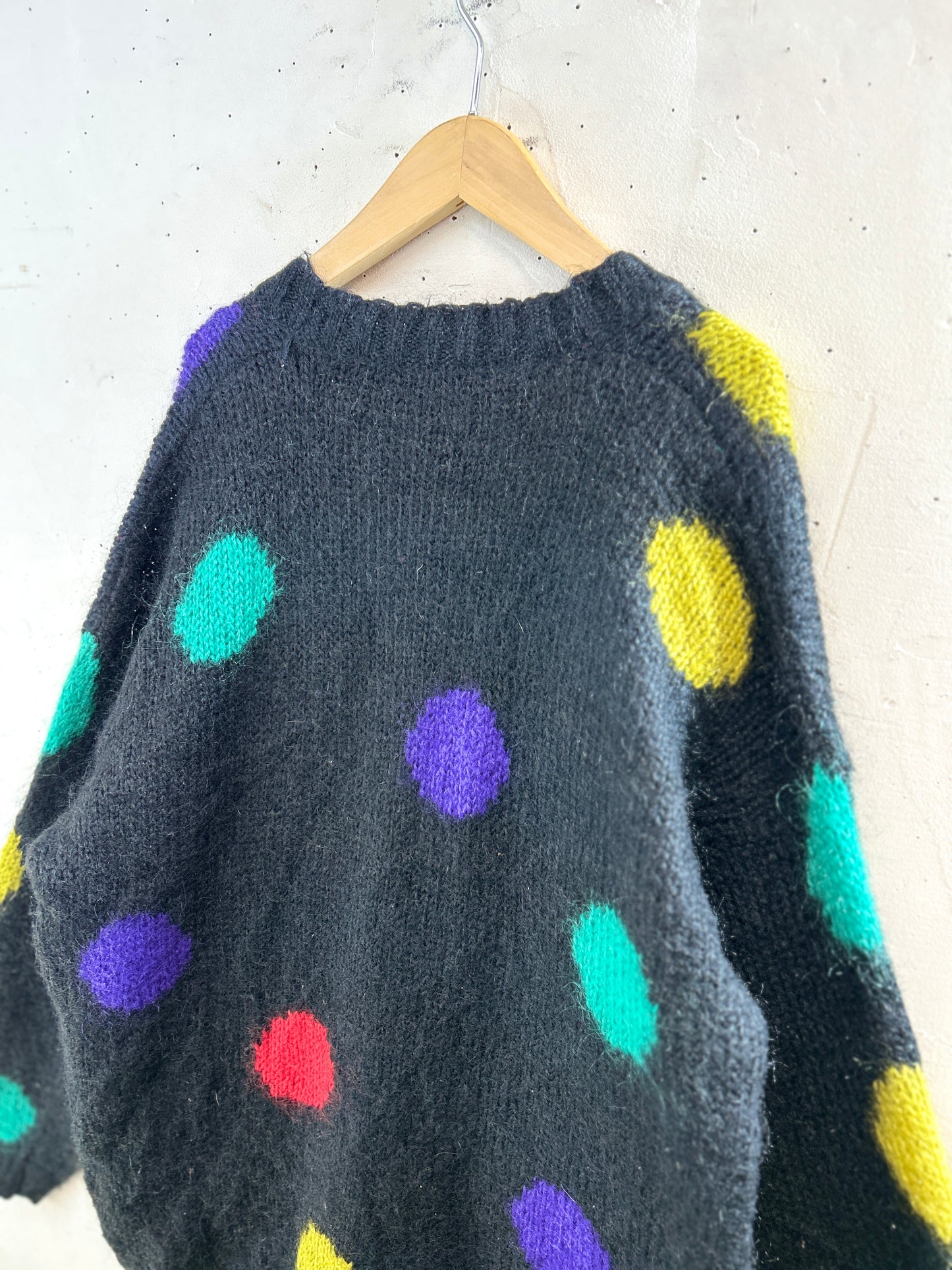 Vintage Mohair Knit Cardigan [L30965]