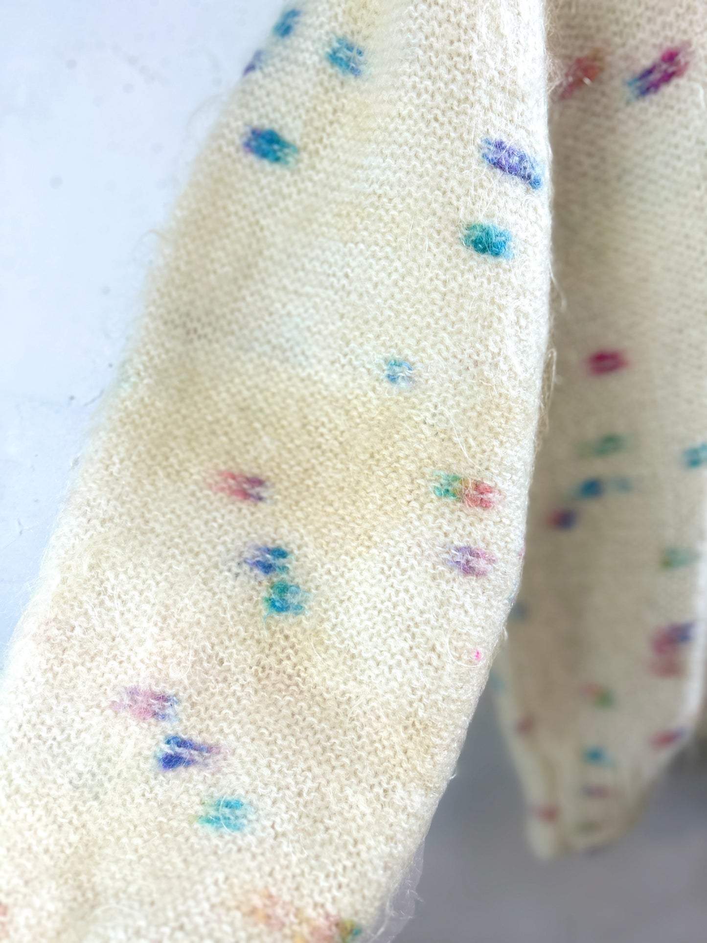 Vintage Mohair Knit Cardigan [K30839]