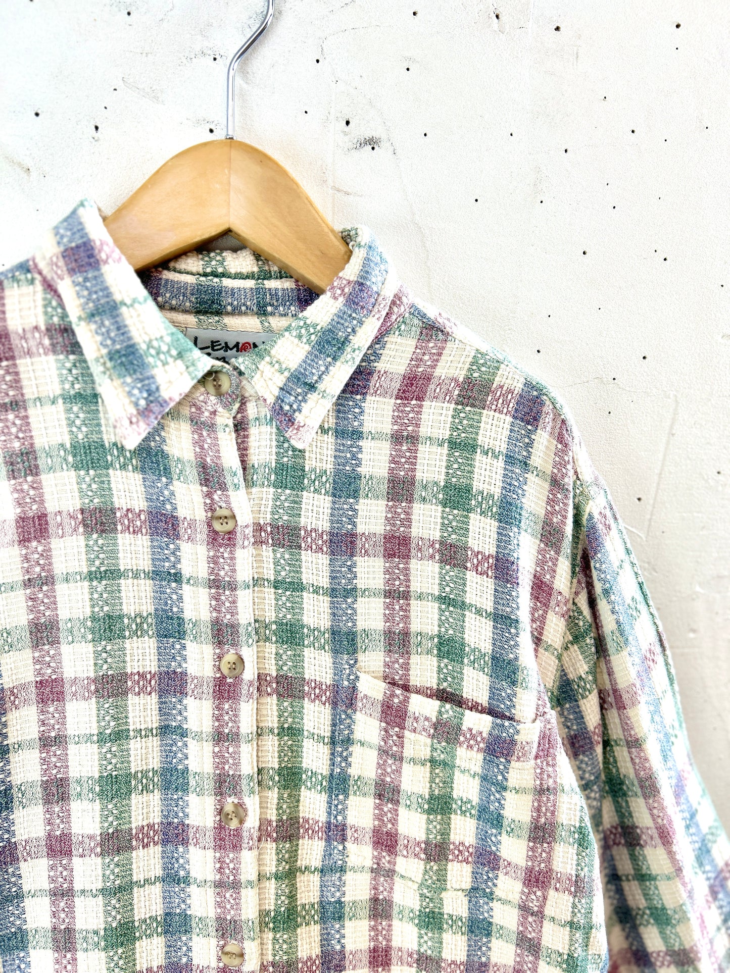Vintage Plaid Shirt  [J30590]
