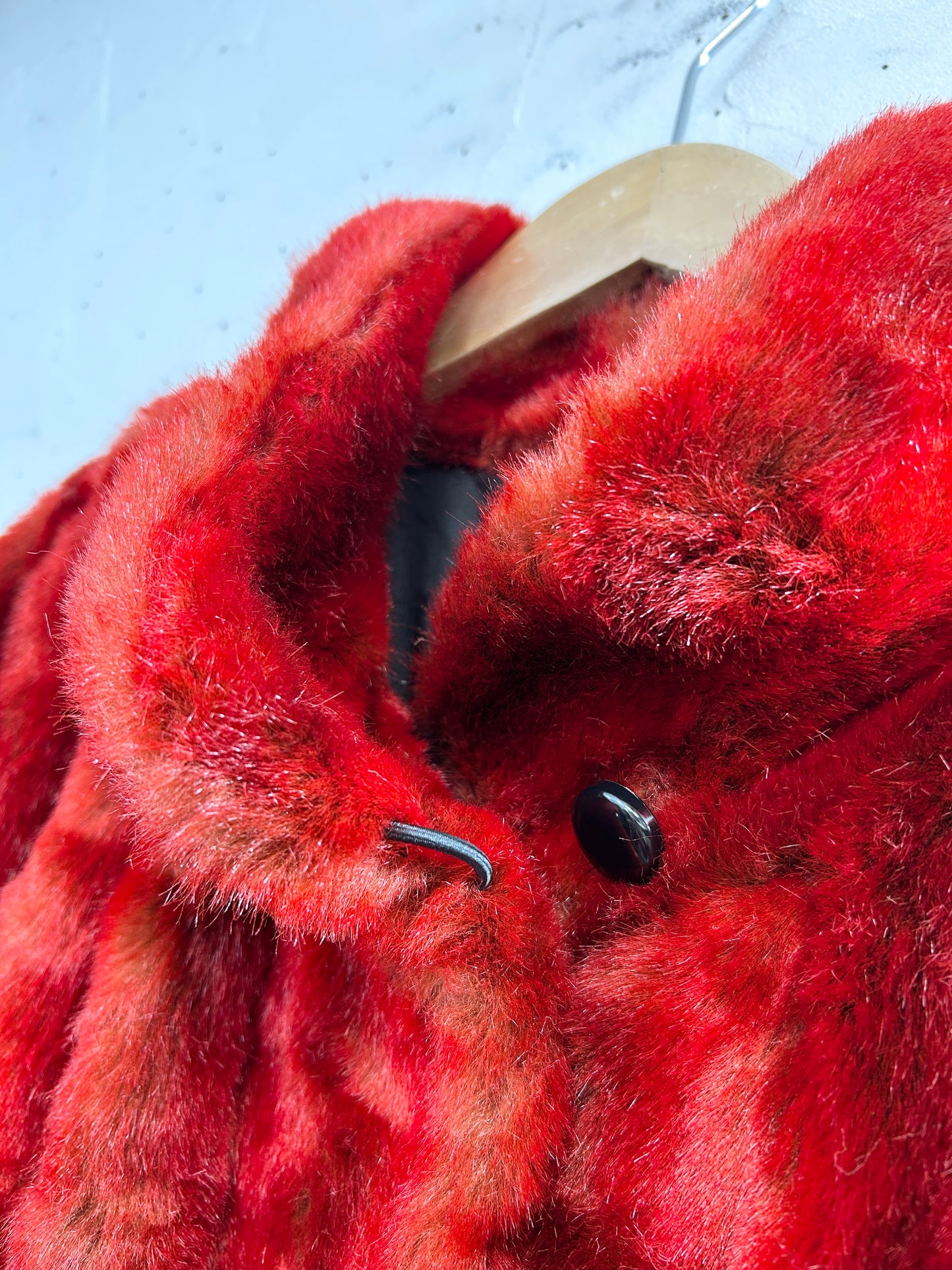 Vintage Eco Fur Coat [A31197]